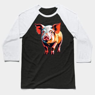 One Little Piggy Baseball T-Shirt